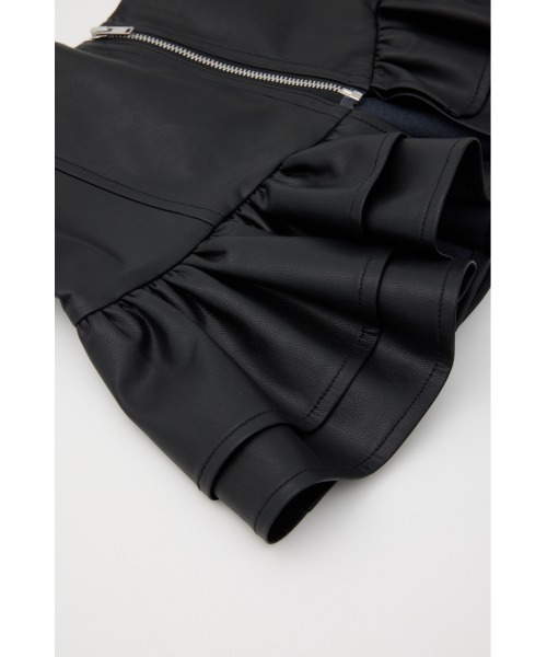 rienda(リエンダ)の「フェイクレザーコルセット 秋服 冬服(ベルト・レディース・ブラック/ベージュ・FREE)」の10枚目の写真