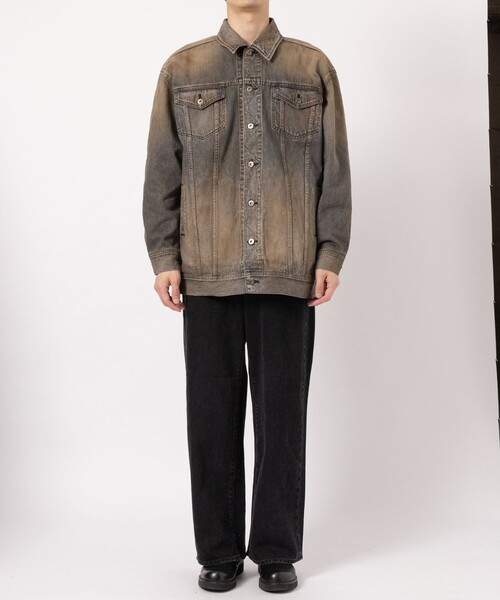 Juha(ユハ)の「【JUHA/ユハ】RUST DENIM JACKET(デニムジャケット・メンズ・ブラック・4/3)」の2枚目の写真
