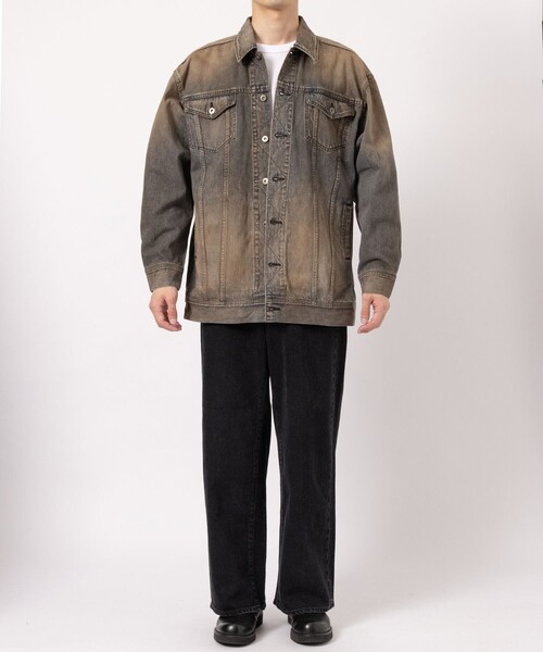 Juha(ユハ)の「【JUHA/ユハ】RUST DENIM JACKET(デニムジャケット・メンズ・ブラック・4/3)」の3枚目の写真
