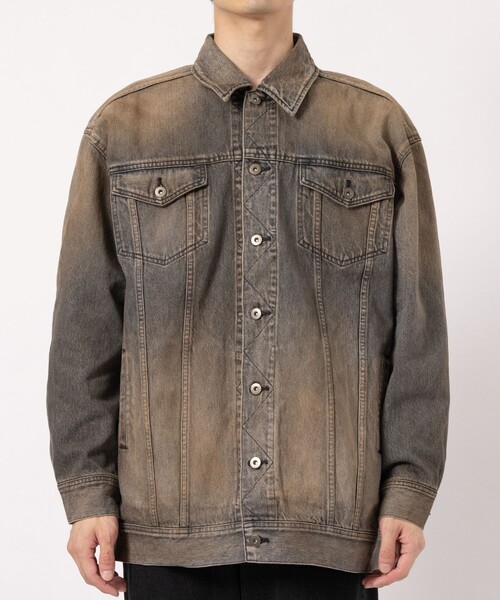 Juha(ユハ)の「【JUHA/ユハ】RUST DENIM JACKET(デニムジャケット・メンズ・ブラック・4/3)」の4枚目の写真