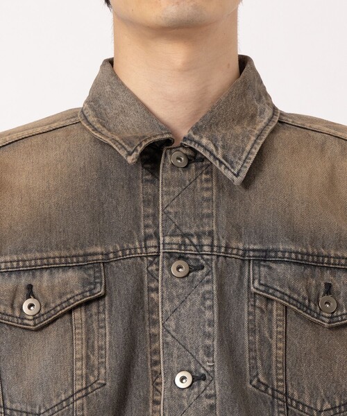 Juha(ユハ)の「【JUHA/ユハ】RUST DENIM JACKET(デニムジャケット・メンズ・ブラック・4/3)」の8枚目の写真