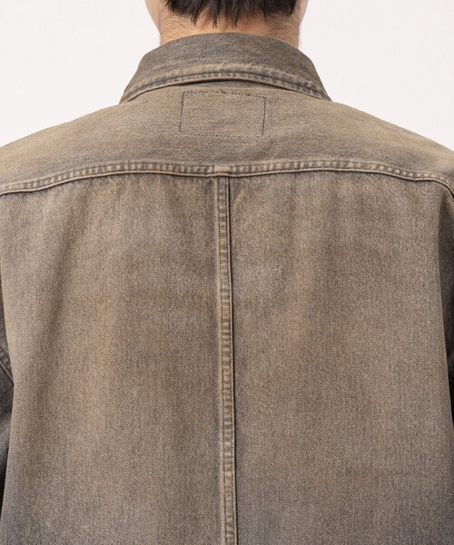 Juha(ユハ)の「【JUHA/ユハ】RUST DENIM JACKET(デニムジャケット・メンズ・ブラック・4/3)」の9枚目の写真