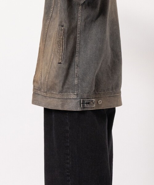 Juha(ユハ)の「【JUHA/ユハ】RUST DENIM JACKET(デニムジャケット・メンズ・ブラック・4/3)」の12枚目の写真