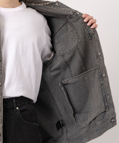 Juha(ユハ)の「【JUHA/ユハ】RUST DENIM JACKET(デニムジャケット・メンズ・ブラック・4/3)」の7枚目の写真