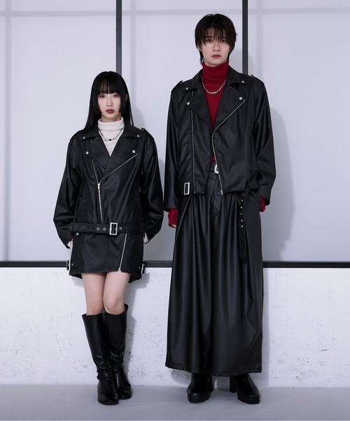 Ellno Loset(エルノロゼット)の「ハカマタックワイドパンツ/SETUP対応(その他パンツ・メンズ・ブラック・LARGE/MEDIUM/SMALL)」の10枚目の写真