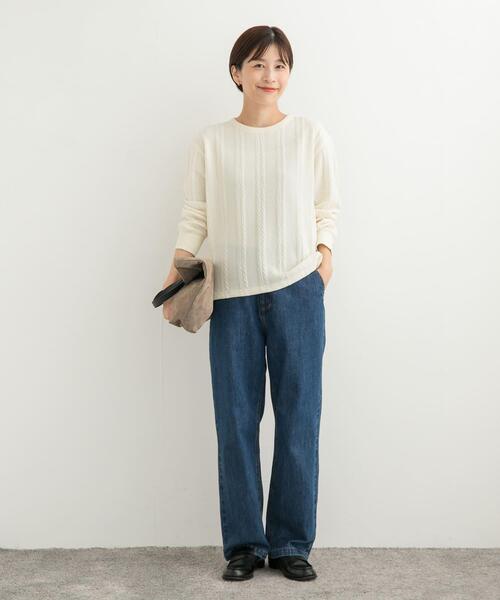 【セール】『UR TECH』カットJQケーブルプルオーバー（Tシャツ/カットソー）｜URBAN RESEARCH DOORS（アーバンリサーチドアーズ）