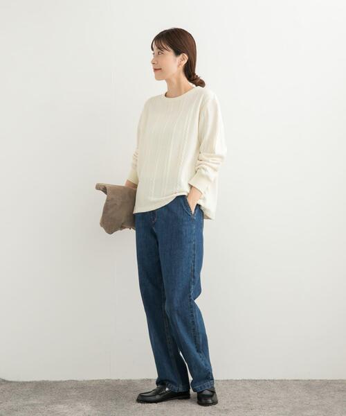 【セール】『UR TECH』カットJQケーブルプルオーバー（Tシャツ/カットソー）｜URBAN RESEARCH DOORS（アーバンリサーチドアーズ）