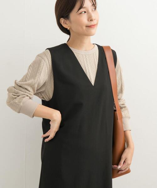【セール】『UR TECH』カットJQケーブルプルオーバー（Tシャツ/カットソー）｜URBAN RESEARCH DOORS（アーバンリサーチドアーズ）