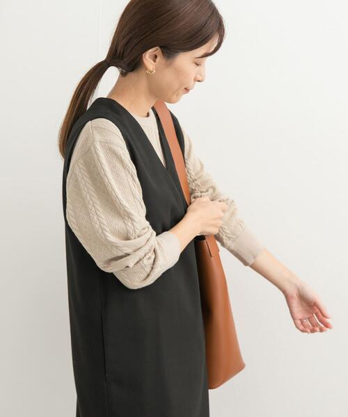 【セール】『UR TECH』カットJQケーブルプルオーバー（Tシャツ/カットソー）｜URBAN RESEARCH DOORS（アーバンリサーチドアーズ）