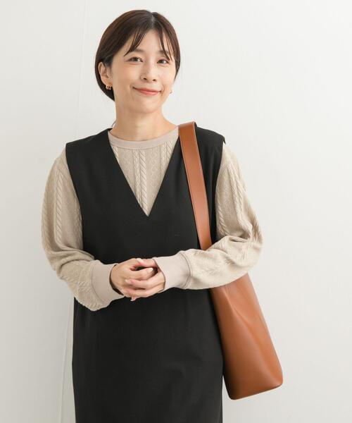 【セール】『UR TECH』カットJQケーブルプルオーバー（Tシャツ/カットソー）｜URBAN RESEARCH DOORS（アーバンリサーチドアーズ）