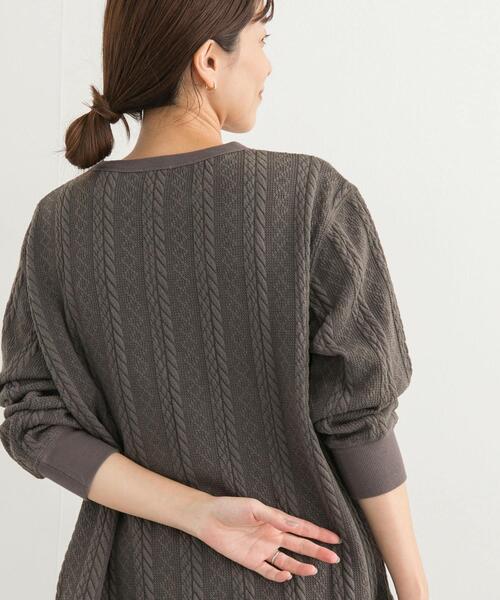 【セール】『UR TECH』カットJQケーブルプルオーバー（Tシャツ/カットソー）｜URBAN RESEARCH DOORS（アーバンリサーチドアーズ）