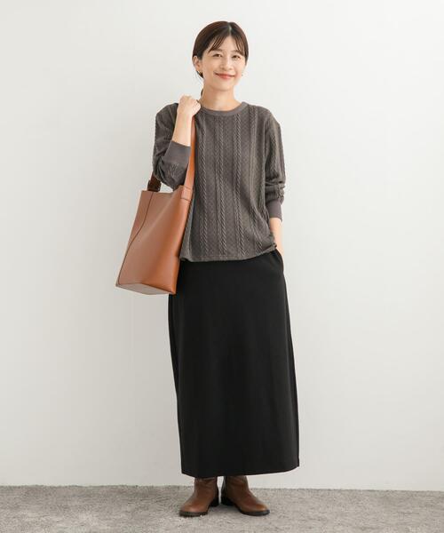 【セール】『UR TECH』カットJQケーブルプルオーバー（Tシャツ/カットソー）｜URBAN RESEARCH DOORS（アーバンリサーチドアーズ）