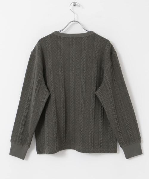【セール】『UR TECH』カットJQケーブルプルオーバー（Tシャツ/カットソー）｜URBAN RESEARCH DOORS（アーバンリサーチドアーズ）