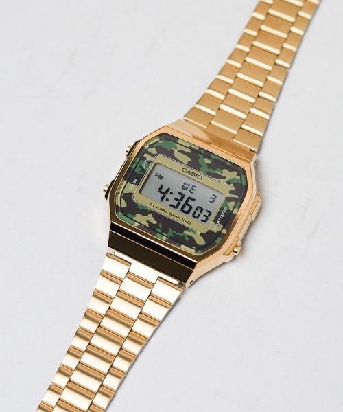 CASIO(カシオ)の「【CASIO(カシオ)】BASIC DIGITAL METALLIC(デジタル腕時計・メンズ・ゴールド/ゴールド系その他/ブラック系その他/ブラック系その他2/その他・FREE)」の4枚目の写真