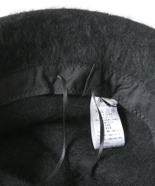 Julia Boutique（ジュリアブティック）の「リボンモチーフチューリップハット（ハット・レディース・ブラック/ホワイト・ONE）」の22枚目の写真