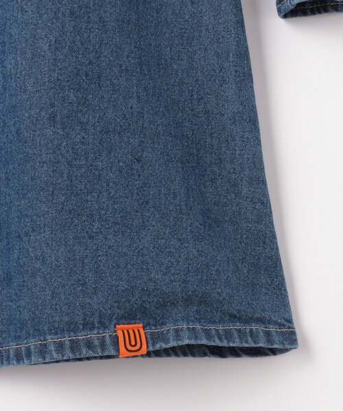 UNIVERSAL OVERALL(ユニバーサルオーバーオール)の「【別注】<UNIVERSAL OVERALL>TJ デニム ワンピース / キッズ 100cm-130cm(ワンピース・キッズ・ダークグレー/コバルトブルー・S(120-130cm)/XS(100-110cm))」の8枚目の写真