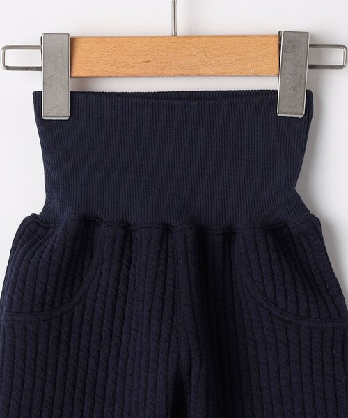 SHIPS（シップス）の「SHIPS KIDS:80～90cm / キルト パンツ（その他パンツ・キッズ・オフホワイト/ネイビー・80/90）」の4枚目の写真