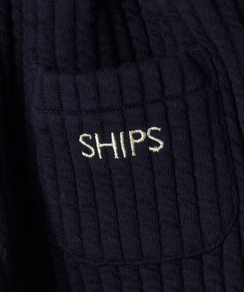 SHIPS（シップス）の「SHIPS KIDS:80～90cm / キルト パンツ（その他パンツ・キッズ・オフホワイト/ネイビー・80/90）」の10枚目の写真