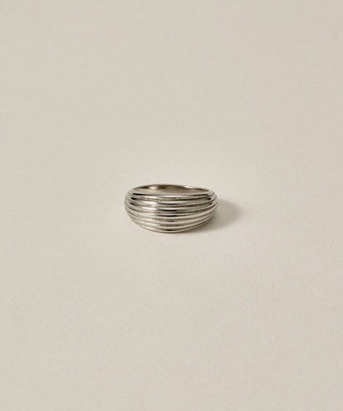 novice（ノーヴィス）の「【novice】Stack Ring［Stainless］（リング・レディース・ゴールド/シルバー・16/9/13/14）」の3枚目の写真