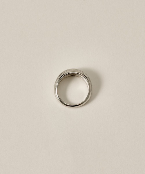 novice（ノーヴィス）の「【novice】Stack Ring［Stainless］（リング・レディース・ゴールド/シルバー・16/9/13/14）」の4枚目の写真