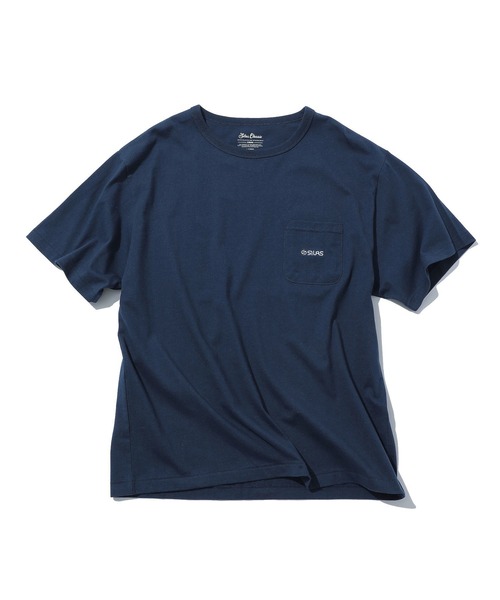 SILAS(サイラス)の「CLASSIC POCKET TEE(Tシャツ/カットソー・メンズ・ホワイト/ブラック/ネイビー/グリーン・M/L/XL)」の1枚目の写真