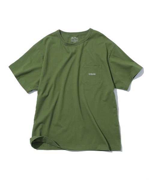 SILAS(サイラス)の「CLASSIC POCKET TEE(Tシャツ/カットソー・メンズ・ホワイト/ブラック/ネイビー/グリーン・M/L/XL)」の4枚目の写真