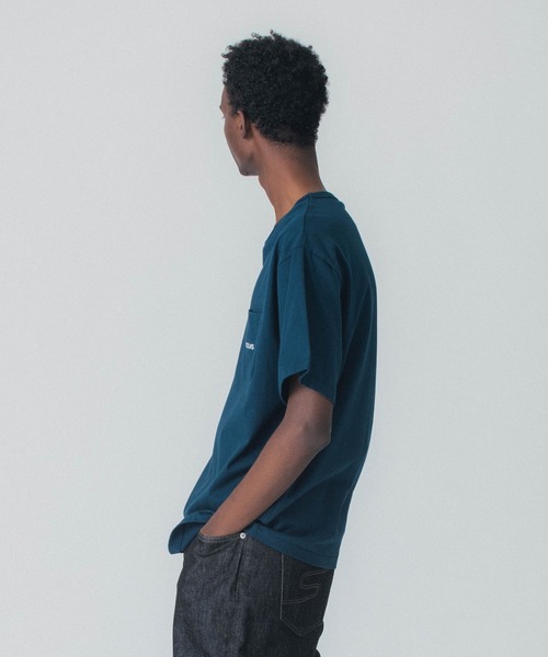 SILAS(サイラス)の「CLASSIC POCKET TEE(Tシャツ/カットソー・メンズ・ホワイト/ブラック/ネイビー/グリーン・M/L/XL)」の6枚目の写真