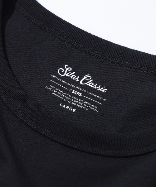 SILAS(サイラス)の「CLASSIC POCKET TEE(Tシャツ/カットソー・メンズ・ホワイト/ブラック/ネイビー/グリーン・M/L/XL)」の12枚目の写真