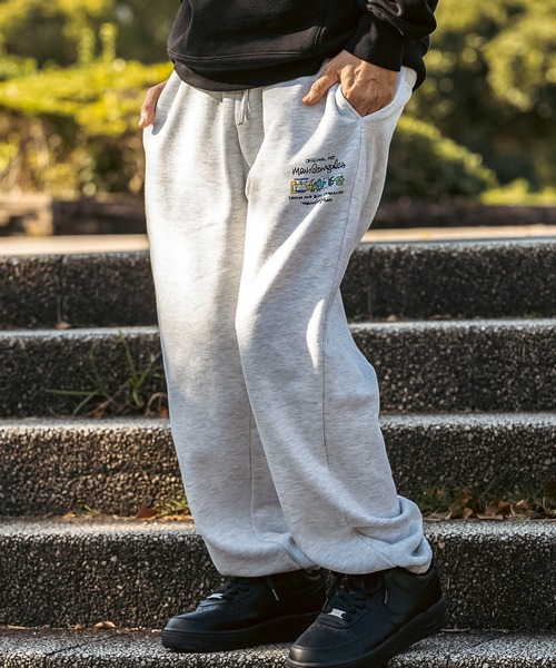 【セール】【WEB・直営店限定】MARK GONZALES ARTWORK COLLECTION(マーク ゴンザレス)プリントスウェットパンツ/4type/2colors（スウェットパンツ）｜Mark Gonzales（マーク・ゴンザレス）