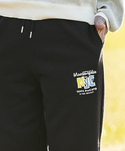 【セール】【WEB・直営店限定】MARK GONZALES ARTWORK COLLECTION(マーク ゴンザレス)プリントスウェットパンツ/4type/2colors（スウェットパンツ）｜Mark Gonzales（マーク・ゴンザレス）