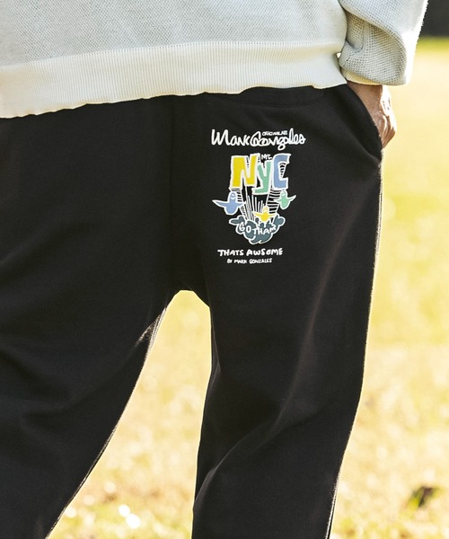 【セール】【WEB・直営店限定】MARK GONZALES ARTWORK COLLECTION(マーク ゴンザレス)プリントスウェットパンツ/4type/2colors（スウェットパンツ）｜Mark Gonzales（マーク・ゴンザレス）