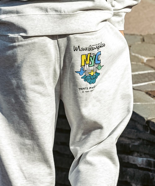 【セール】【WEB・直営店限定】MARK GONZALES ARTWORK COLLECTION(マーク ゴンザレス)プリントスウェットパンツ/4type/2colors（スウェットパンツ）｜Mark Gonzales（マーク・ゴンザレス）