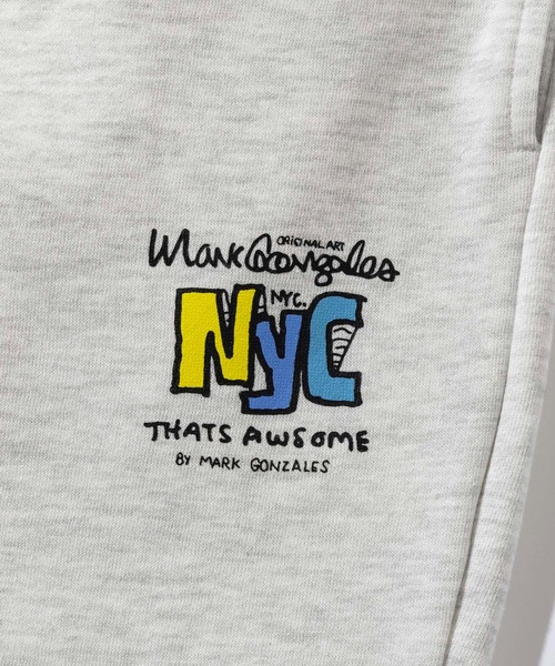 【セール】【WEB・直営店限定】MARK GONZALES ARTWORK COLLECTION(マーク ゴンザレス)プリントスウェットパンツ/4type/2colors（スウェットパンツ）｜Mark Gonzales（マーク・ゴンザレス）