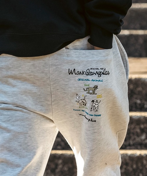 【セール】【WEB・直営店限定】MARK GONZALES ARTWORK COLLECTION(マーク ゴンザレス)プリントスウェットパンツ/4type/2colors（スウェットパンツ）｜Mark Gonzales（マーク・ゴンザレス）