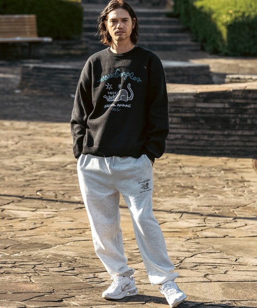 【セール】【WEB・直営店限定】MARK GONZALES ARTWORK COLLECTION(マーク ゴンザレス)プリントスウェットパンツ/4type/2colors（スウェットパンツ）｜Mark Gonzales（マーク・ゴンザレス）