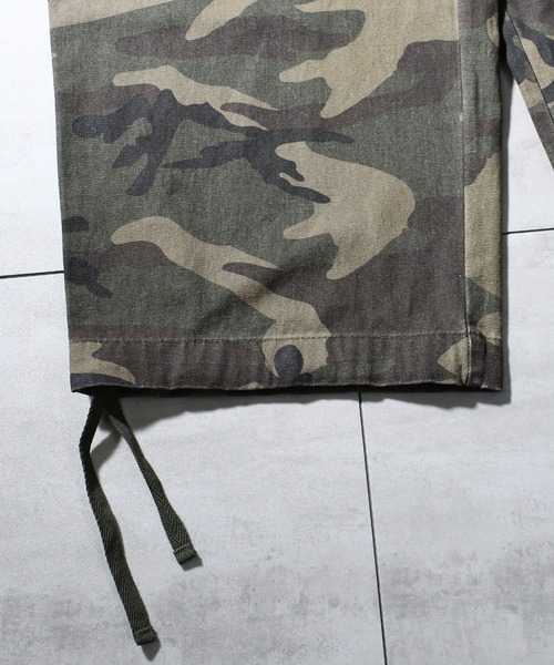 Starting Over（スターティングオーバー）の「bio-wash camouflage cargo wide pants / バイオウォッシュ カモフラージュ カーゴ ワイド パンツ（カーゴパンツ・メンズ・グリーン/カーキ/ダークグリーン・L/M/XL）」の12枚目の写真
