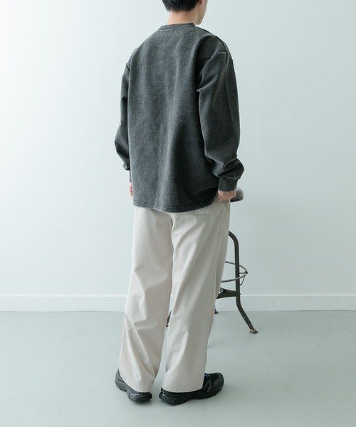 セール】フェードダンボール クルーネックTops（Tシャツ/カットソー