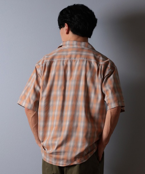 SANTA CRUZ（サンタクルーズ）の「【ムラサキスポーツ限定】SANTACRUZ/サンタクルーズ 半袖シャツ チェック 502252201（シャツ/ブラウス・メンズ・ホワイト/ブルー/オレンジ・M/XL/L）」の22枚目の写真