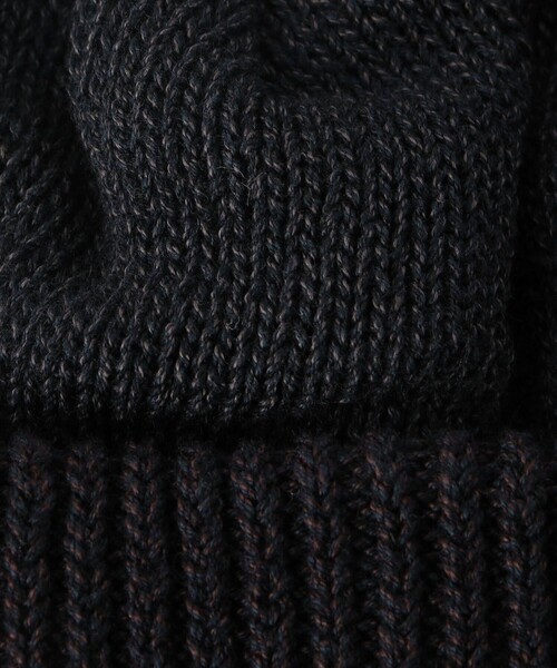 Nine Tailor（ナインテイラー）の「＜Nine Tailor＞ WILLOW ワッチ（ニットキャップ/ビーニー・メンズ・ブラック/ライトグレー/ネイビー/オレンジ・FREE）」の9枚目の写真