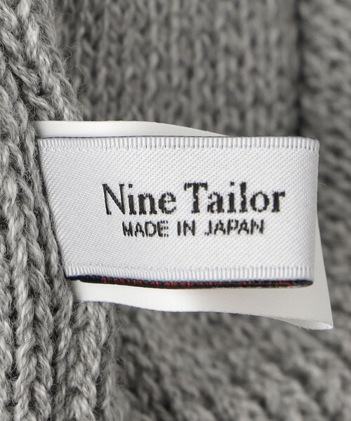 Nine Tailor（ナインテイラー）の「＜Nine Tailor＞ WILLOW ワッチ（ニットキャップ/ビーニー・メンズ・ブラック/ライトグレー/ネイビー/オレンジ・FREE）」の10枚目の写真