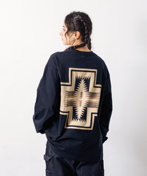 【PENDLETON/ペンドルトン】 BACK PRINT Tシャツ / バックプリント長袖Tシャツ