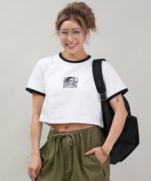 【ミニTシャツ】リンガーTシャツ/ショート丈 ST25STM03W/ST25STM04W LURKING CLASS/ラーキングクラス