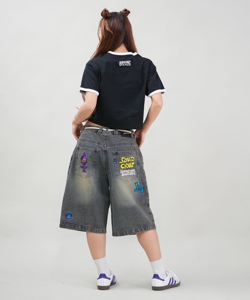 LURKING CLASS(ラーキングクラス)の「【ミニTシャツ】リンガーTシャツ/ショート丈 ST25STM03W/ST25STM04W LURKING CLASS/ラーキングクラス(Tシャツ/カットソー・レディース・ブラック系その他2/ホワイト系その他/ホワイト系その他2/ブラック系その他・L/M)」の16枚目の写真