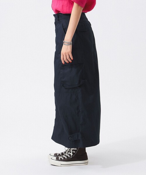 BEAMS BOY(ビームスボーイ)の「M-47 ディテール スカート(スカート・レディース・ネイビー/オリーブ・1/0)」の20枚目の写真