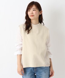 ドット ジャカードベスト