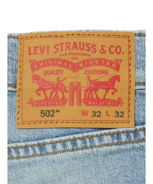 Levi's(リーバイス)の「Levi's/リーバイス 502(TM) テーパードジーンズ ミディアムインディゴ(デニムパンツ・メンズ・インディゴブルー・W28 L32/W29 L32/W30 L32/W31 L32/W32 L32/W33 L32/W34 L32/W36 L32)」の4枚目の写真