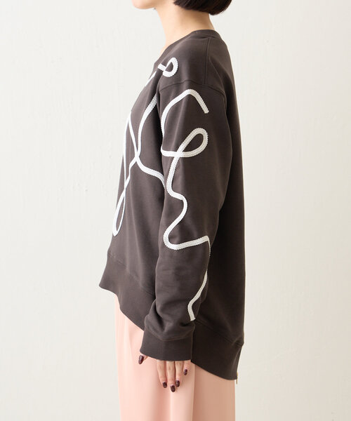 Jena espace merveilleux(ジェナ エスパスメルヴェイユ)の「線柄裏毛カットソー(Tシャツ/カットソー・レディース・チャコールグレー/ベージュ/グレー・FREE)」の21枚目の写真