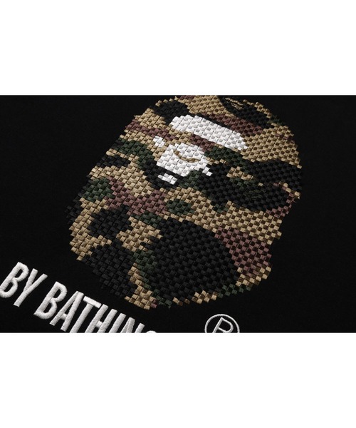 A BATHING APE(アベイシングエイプ)の「1ST CAMO BY BATHING APE PULLOVER HOODIE(パーカー・メンズ・ブラック/ベージュ・SMALL/LARGE/XX-LARGE/MEDIUM/X-LARGE)」の6枚目の写真