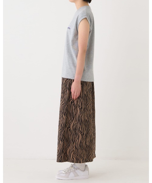 THOUSAND MILE(サウザンドマイル)の「【THOUSAND MILE】WAVE ADJUST SKIRT/ウェーブアジャストスカート/ゼブラ柄(スカート・レディース・ゼブラ・FREE)」の4枚目の写真