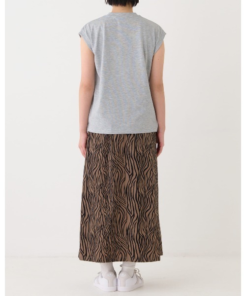 THOUSAND MILE(サウザンドマイル)の「【THOUSAND MILE】WAVE ADJUST SKIRT/ウェーブアジャストスカート/ゼブラ柄(スカート・レディース・ゼブラ・FREE)」の5枚目の写真